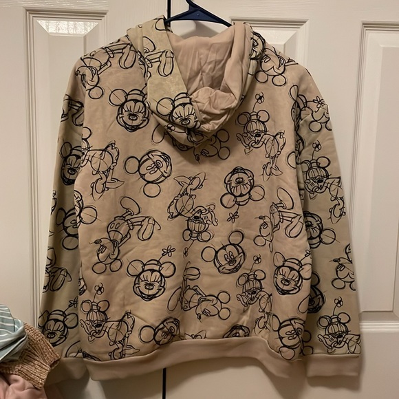 NEW Disney Mickey Mouse Zip Up Sweatshirt/Hoodie - Picture 5 of 5